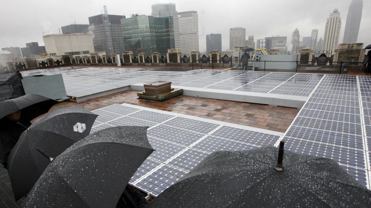 Energia solar, faça sol ou faça chuva