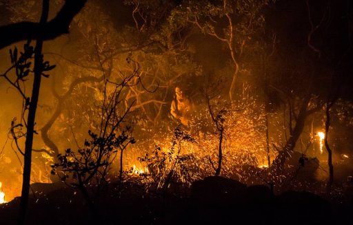 Chapada pega fogo